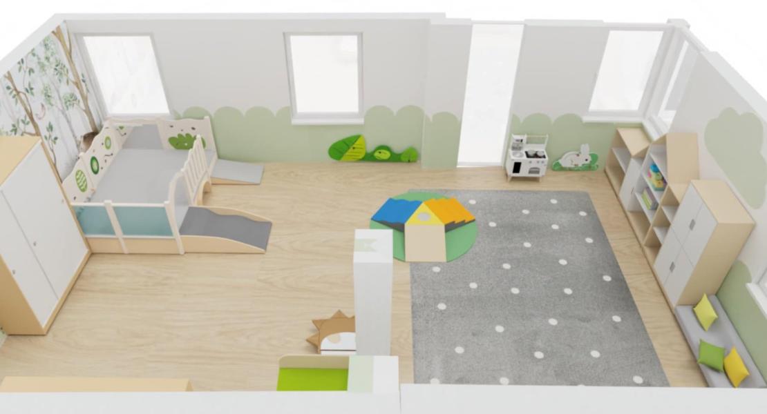 Żłobek Małe Kroczki Janów Lubelski - sala