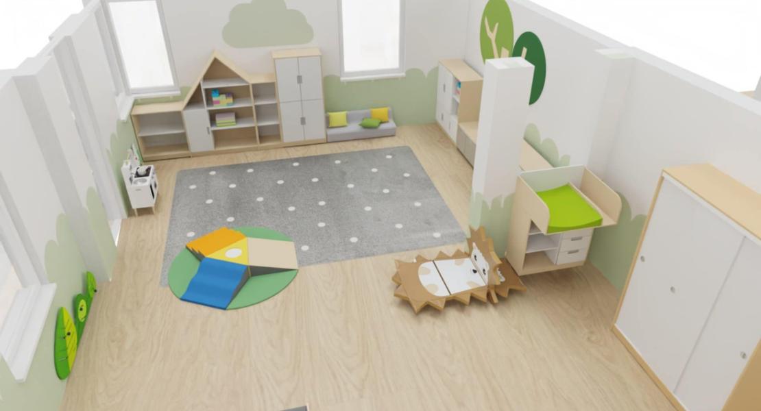 Żłobek Małe Kroczki Janów Lubelski - w środku żłobka